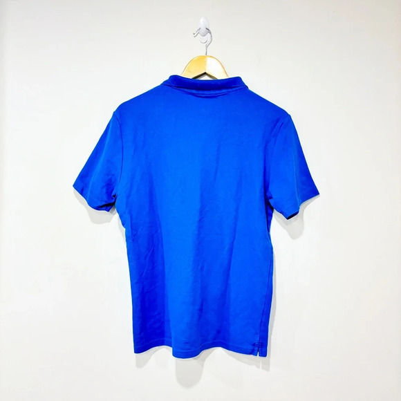 CALVIN KLEIN – Royal blue cotton polo shirt | Men’s Medium * - Picture 6 of 6